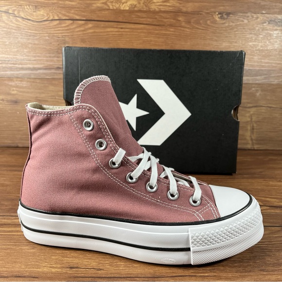 Converse Shoes - NEW Converse All Star Lift “Rose” Pink High Top Platform Sneakers